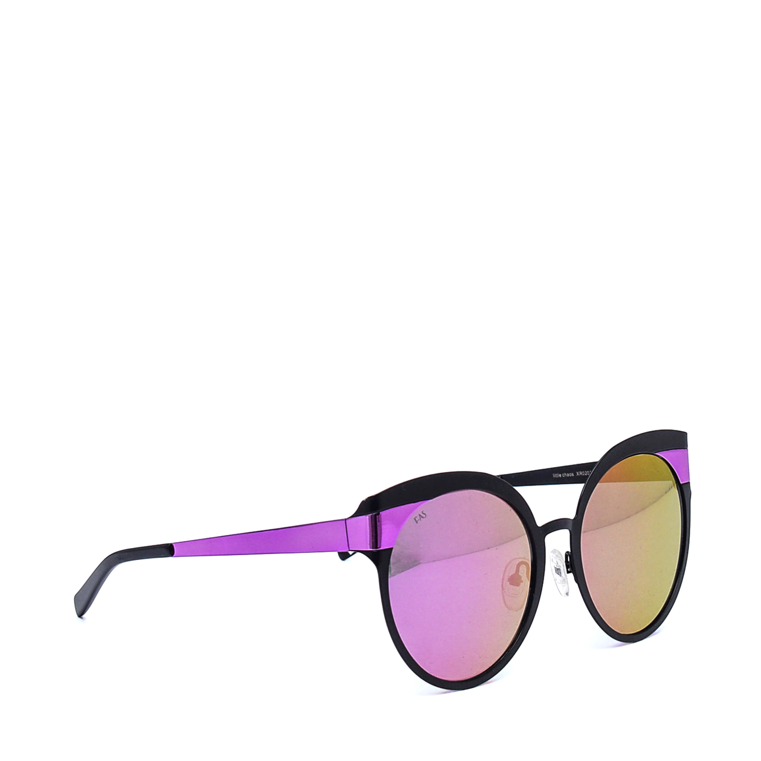 Fas - Purple&Black Cat Eye Sunglasses / 5719